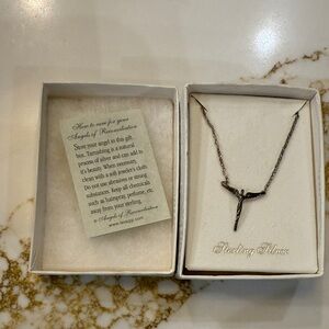 Silver Cross Necklace